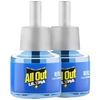 All Out Ultra Mosquito Repellant Power + Fan Refill - 30% Faster Action, 45 ml (Pack of 2) - 45 ml (Pack of 2)