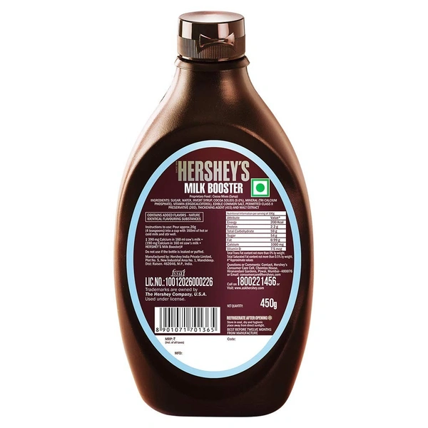 Hershey's Milk Booster, 450G - 450 Gms