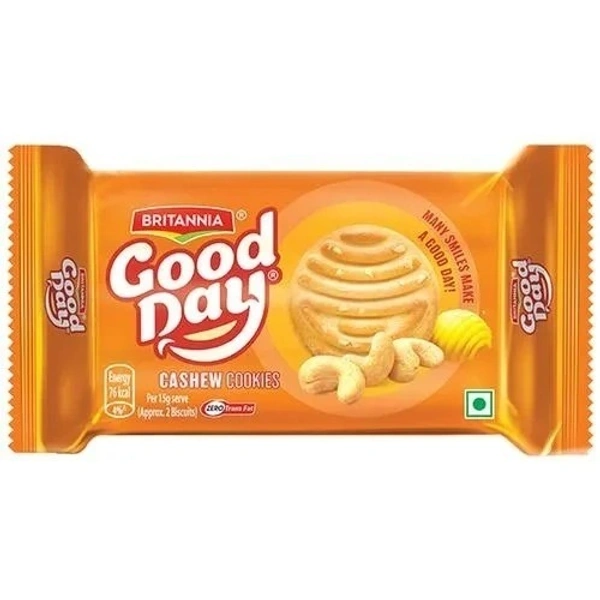 Britannia Good Day Cashew Cookies, 53 Gms - 200 Gms, Cashew Cookies