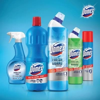 Domex Toilet Cleaner - Fresh Guard, Ocean Fresh, 1 L - 1 Liter, Ocean Fresh