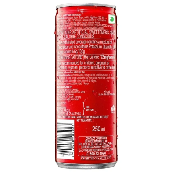 Sting Energy Drink, 250 ml Can - 250 ml