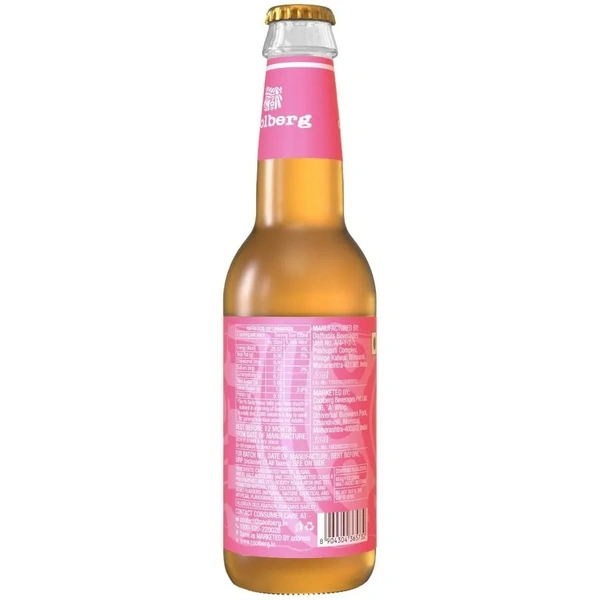 Coolberg Non Alcoholic Beer - Strawberry, 330 ml Bottle - 330 ml