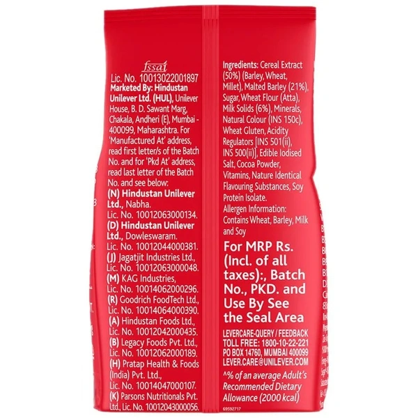 Boost Chocolate Energy & Sports Nutrition Drink Refill, 750 g Carton - 750 GMS, Chocolate Energy