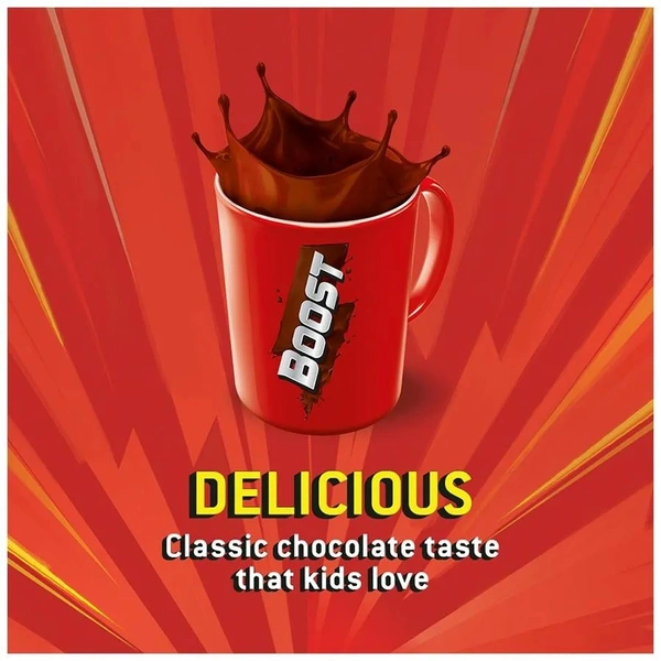 Boost Chocolate Energy & Sports Nutrition Drink Refill, 750 g Carton - 750 GMS, Chocolate Energy