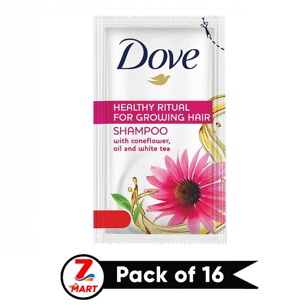 Dove Healthy Growing Hair Shampoo 16 N (Rs.2 Each) - 16 N (Rs.2 Each)