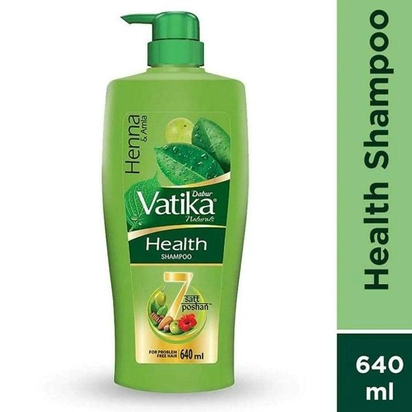 Dabur Vatika Health Shampoo 640 ml - 640 ML, Health Shampoo