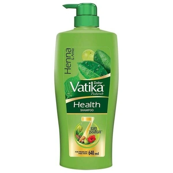 Dabur Vatika Health Shampoo 640 ml - 640 ML, Health Shampoo