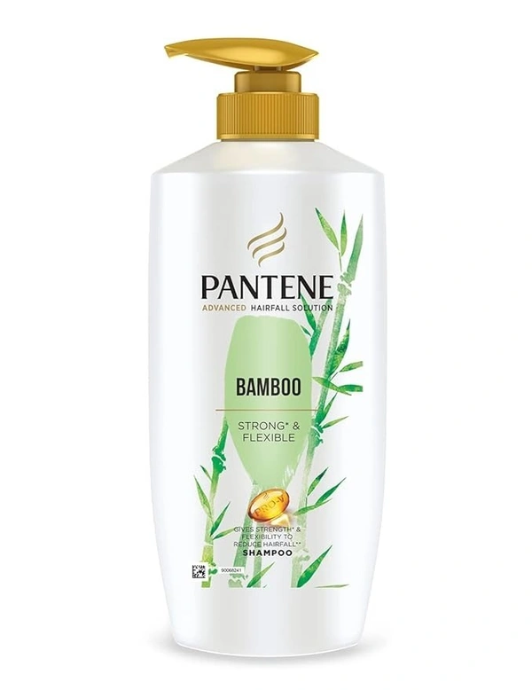 PANTENE Advanced Hairfall Solution with Bamboo Shampoo  (650 ml) - 650 ml