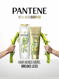 PANTENE Advanced Hairfall Solution with Bamboo Shampoo  (650 ml) - 650 ml