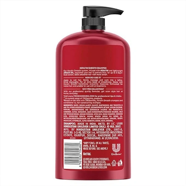 TRESEMME TRESemme Keratin Smooth Shampoo 1 L - 1 ltr