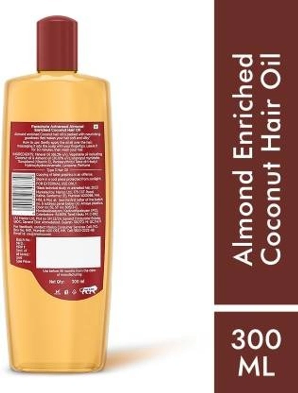 Parachute Advansed Almond-enriched Coconut Hair Oil|300 Ml - 300 ml