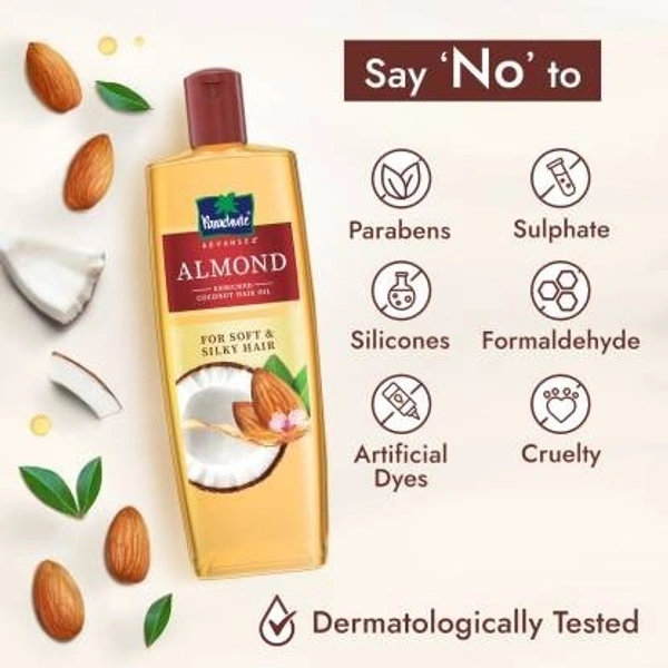 Parachute Advansed Almond-enriched Coconut Hair Oil|300 Ml - 300 ml