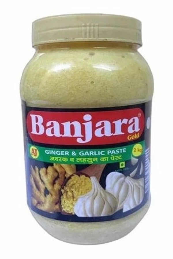 Banjara Ginger Garlic Paste 1kg - 1 kg