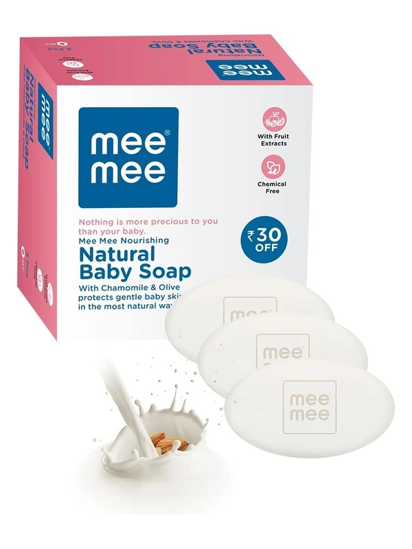 Meme Baby Soap 3*75gms - 3*75 GMS