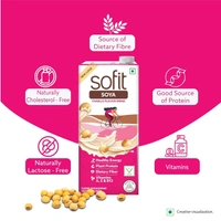 Sofit Soya Vanilla Flavor Milk 1 Ltr