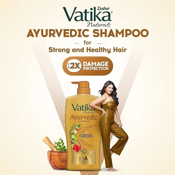 Dabur Vatika ayurvedic shampoo 640 Ml - 640 ml