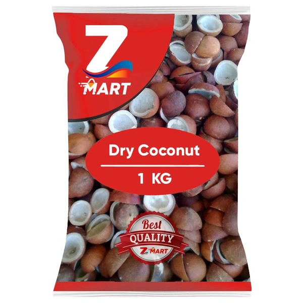 Zmart Dry Coconut (ఎండు కొబ్బరి): 1 KG - 1 KG