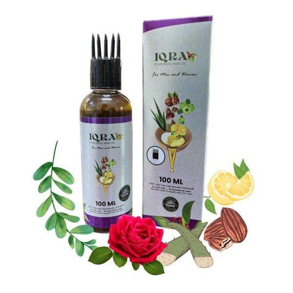 Iqra Ayurvedic Hair oil 100 ml - 100 ml