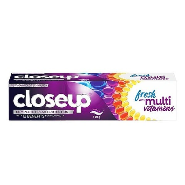 Closeup Fresh with Mutlivitamnis 150g - 150 g (Pack of 2), Whitening Rock