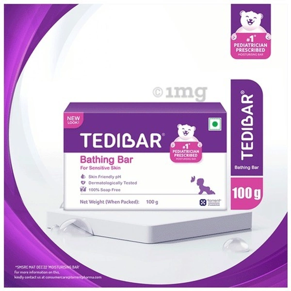 CURATIO Tedibar Bathing Bar 100gms  - 100g