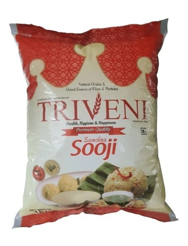 Triveni Sooji Rawa 500 gms - 500 GMS