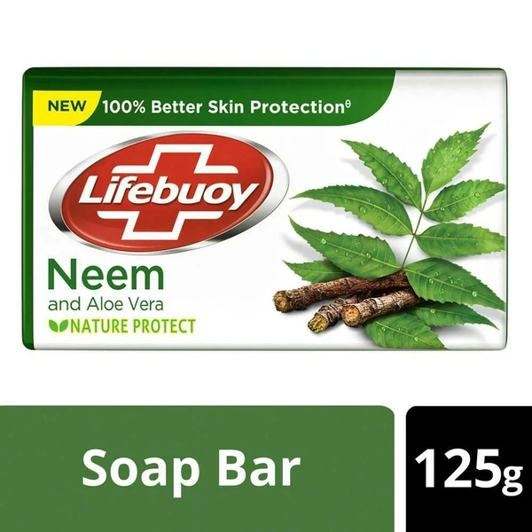 Lifeboouy Neem&aloe soap 125g - 125 Gms