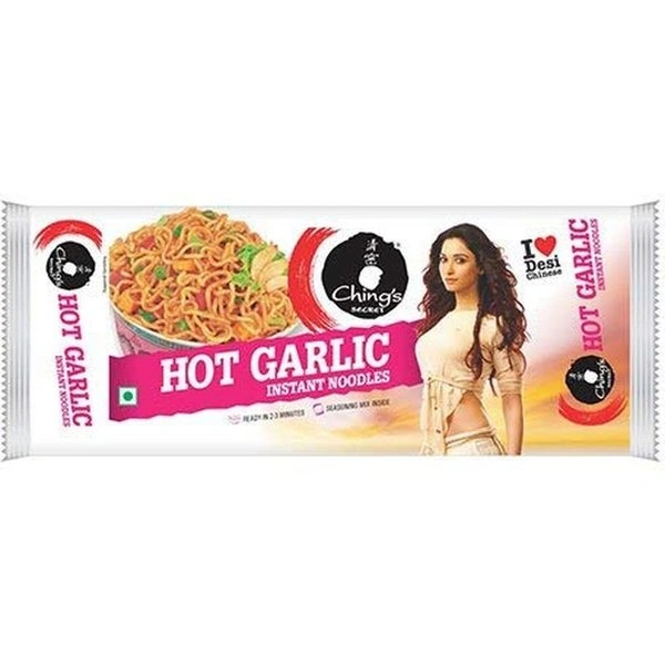 Chings Noodles  - 360g, Hot Garlic
