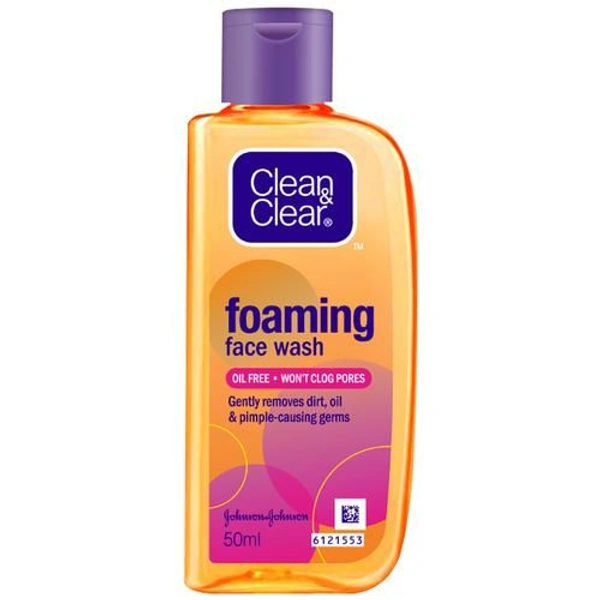 Clean & Clear Foaming Face Wash - 50ml