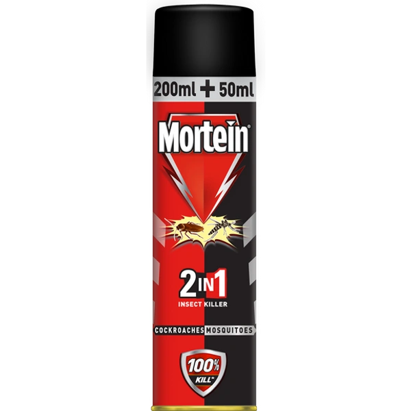 Mortein 2in1 Spray - 250ml
