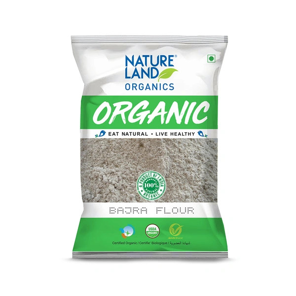 Nature Land Organics Bajra Whole 1 Kg - 1 KG