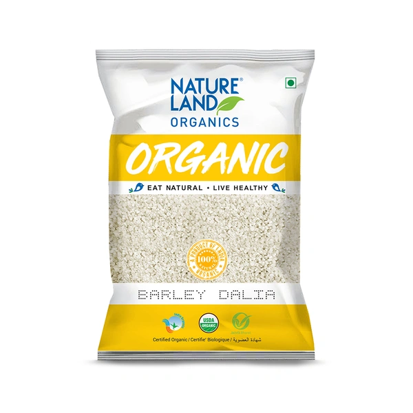 Nature Land Organics Barley Dalia 500 Gm - 500 GM