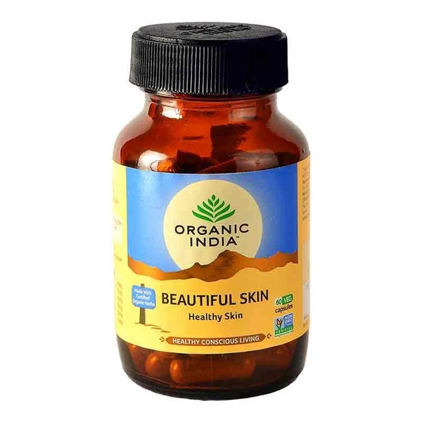 Organic India Beautiful Skin 60 Capsules - 60 Capsule