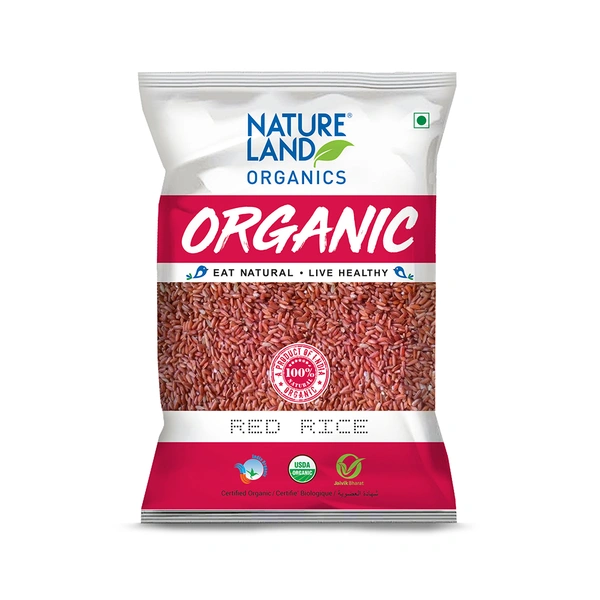 Nature Land Organics Red Rice 1 KG - 1 KG