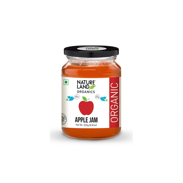 Nature Land Organics Apple Jam 250 GM - 250 GM
