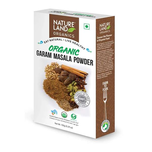 Nature Land Organics Garam Masala Powder 100 GM - 100 GM