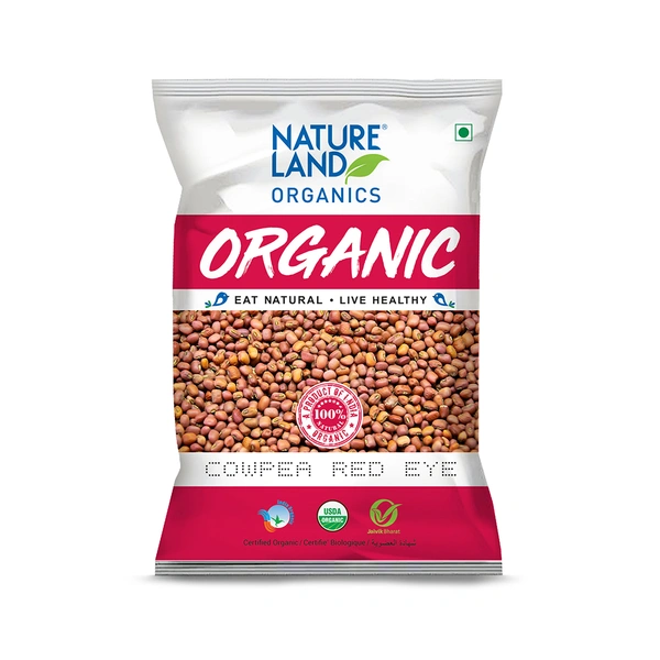 Nature Land Organics Cowpea Red 500 GM - 500 GM
