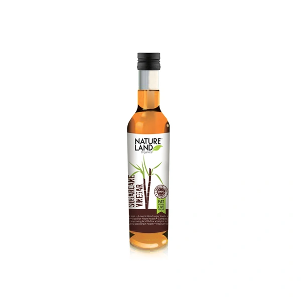 Nature Land Organics Sugarcane Vinegar 200 ML - 200 ML