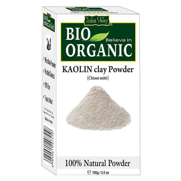 Bio Organic KAOLIN Clay Powder - 100 GM