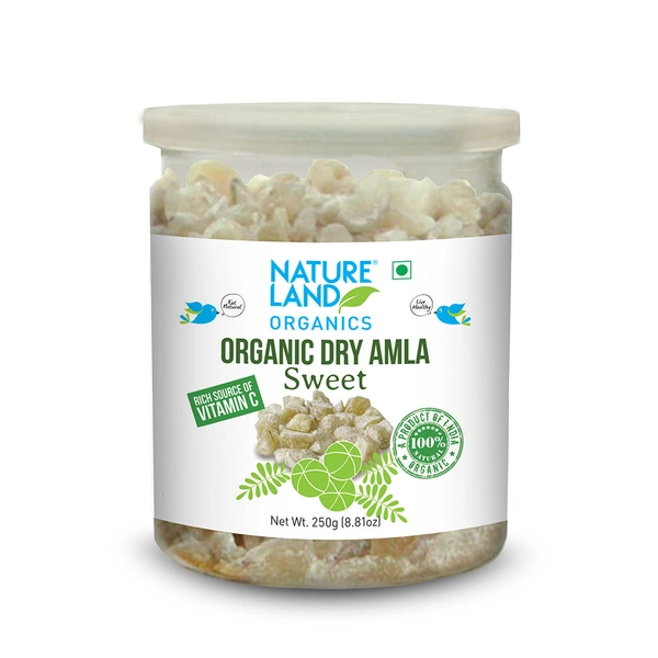 Nature Land Organics Amla Candy Sweet 250 GM - 250 GM