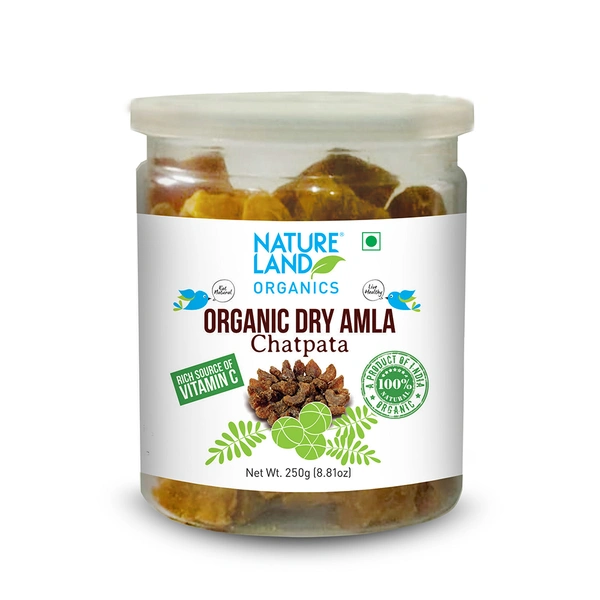 Nature Land Organics Amla Candy Chatpat 250 GM - 250 GM