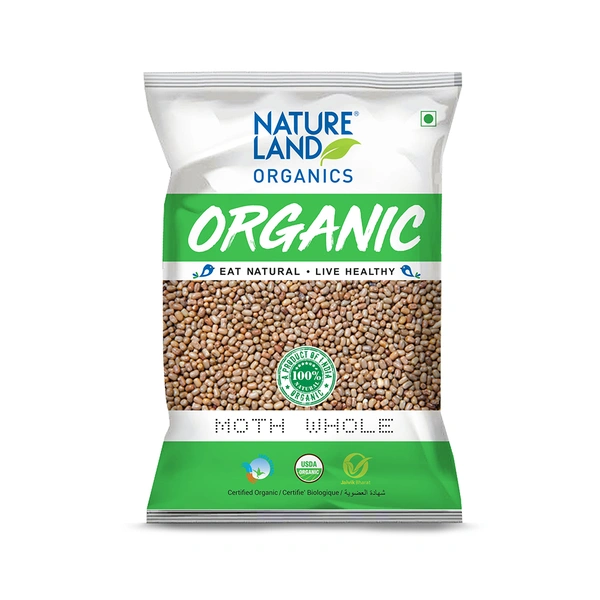 Nature Land Organics Moth Whole 1 KG - 1 KG