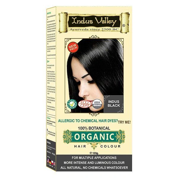 Indus Valley Botanical Hair Color - 4 Shades - 120 GM