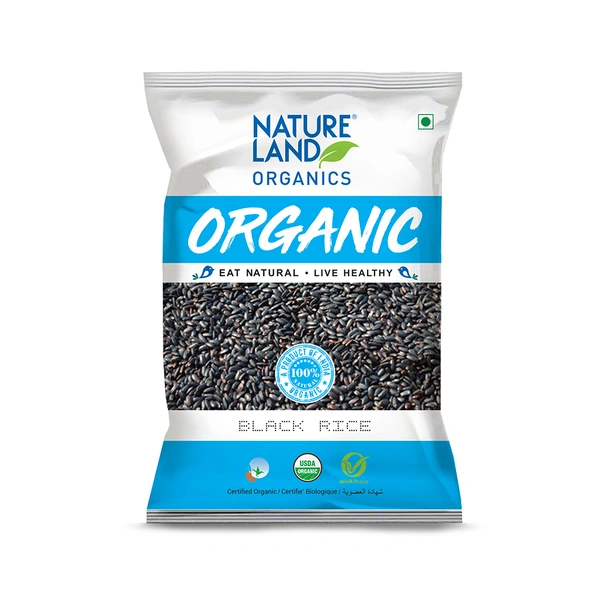 Nature Land Organics Urad Whole 1 KG - 1 KG
