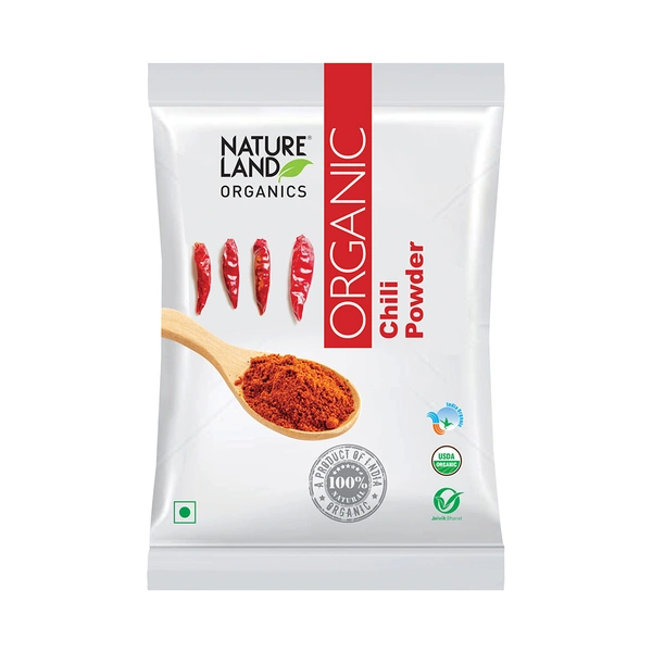 Nature Land Organics Red Chilli Powder 200 GM - 200 GM