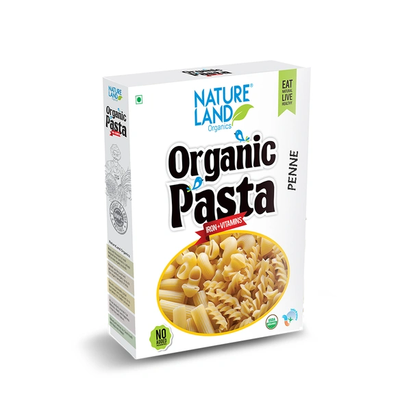 Nature Land Organics Pasta Penne 250 GM - 250 GM