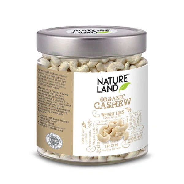 Nature Land Organics Cashew 200 GM - 200 GM