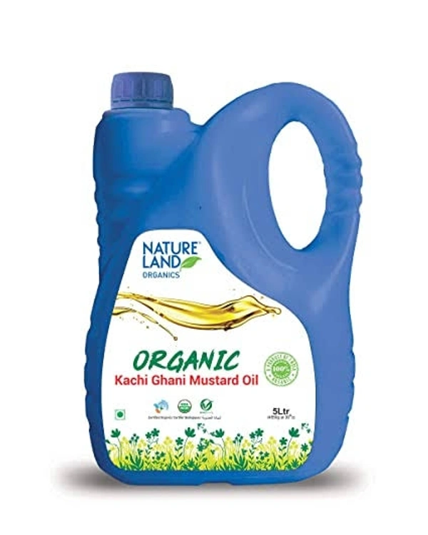 Nature Land Organics Mustard Oil 5 Ltr. - 5 Liter