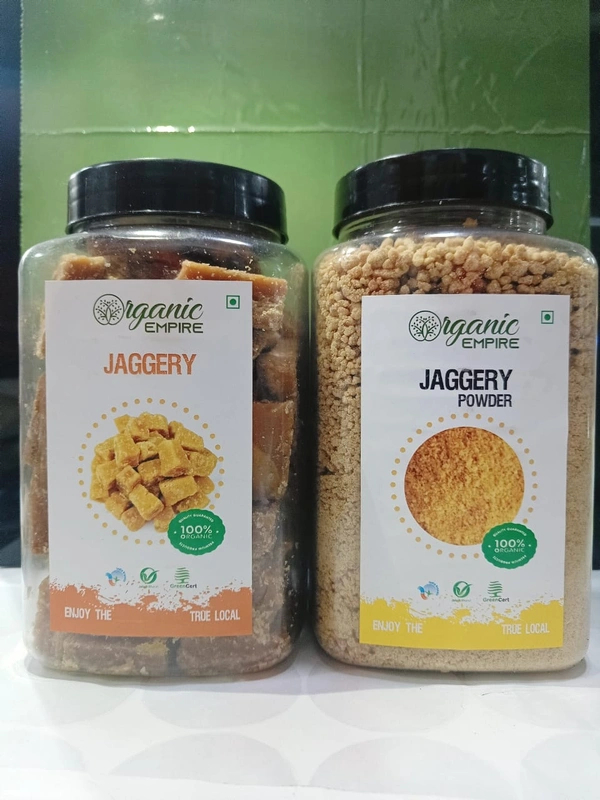 ORGANIC EMPIRE  Organic Jaggery Whole - 1 Kg