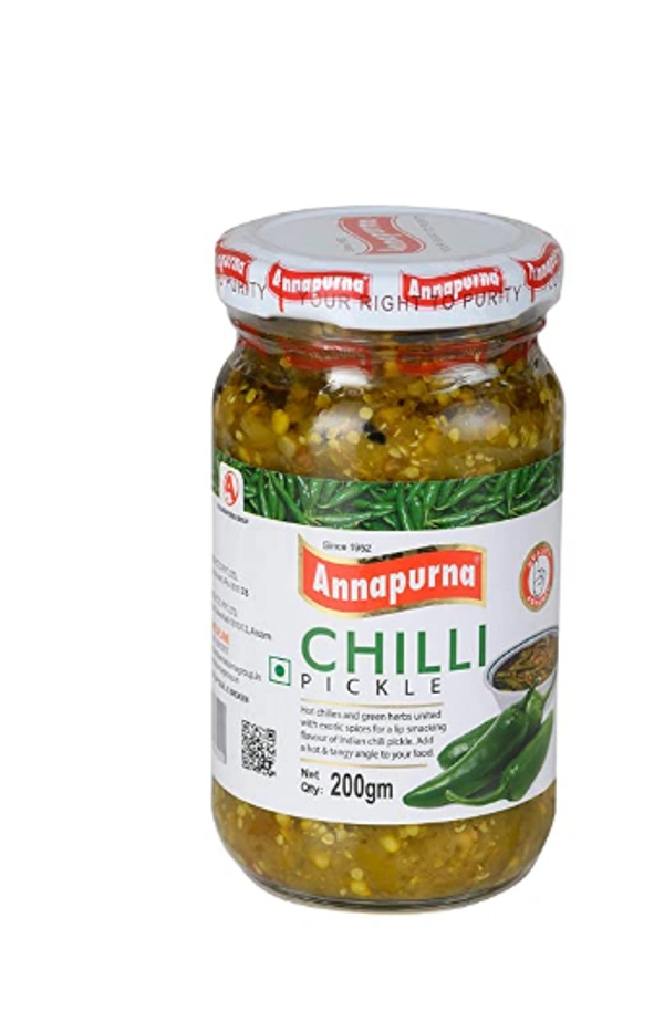 ANNAPURNA CHILLI PICKLE 200G