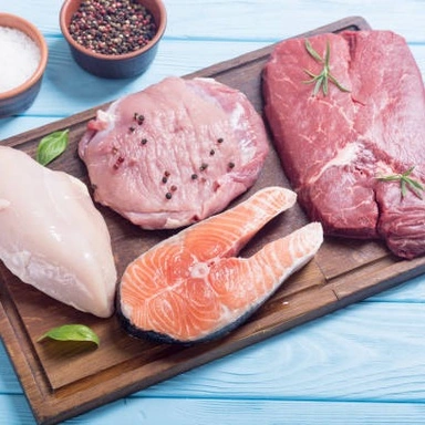 Chicken, Mutton & Fish